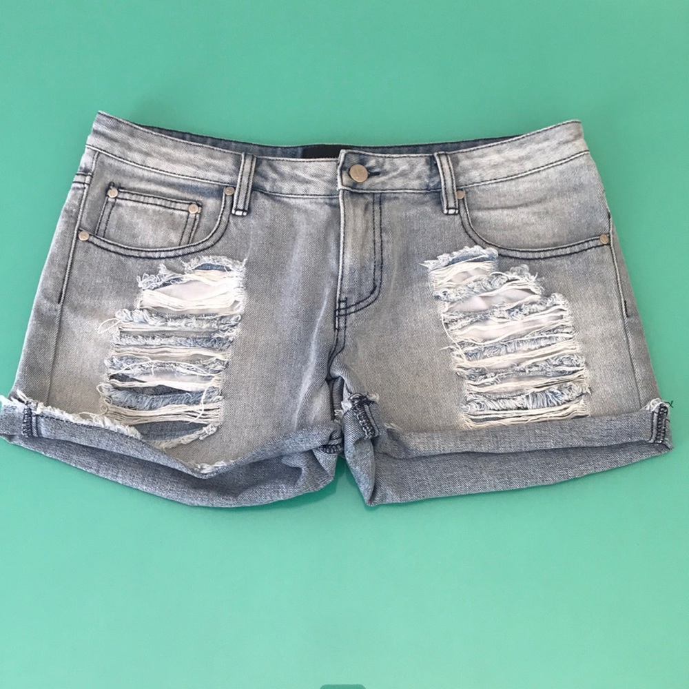 Mink Pink jean shorts